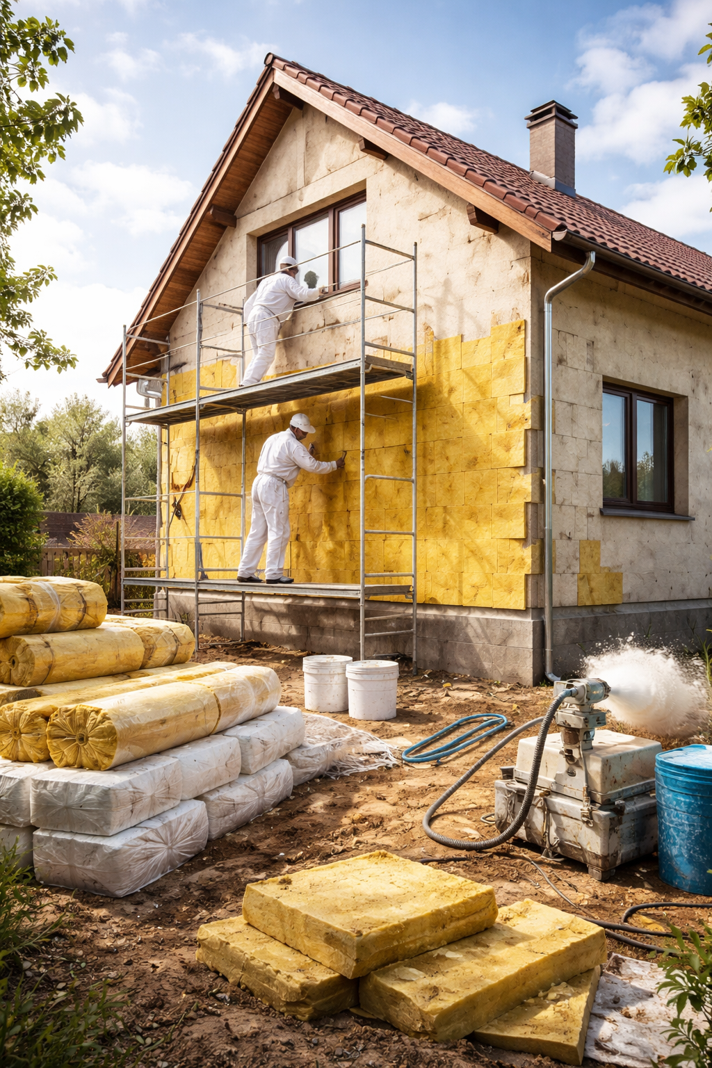 Профессиональное утепление домов в Вологде — тепло, надежность, экономия
