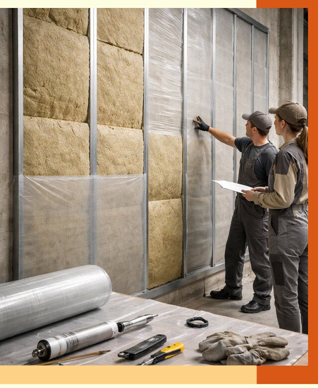 Утепление склада химсырья в Вологде от 4622 руб. под ключ | ТепломастерВгд