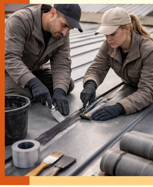 Гидроизоляция фальцевой кровли в Вологде качественно и надежно